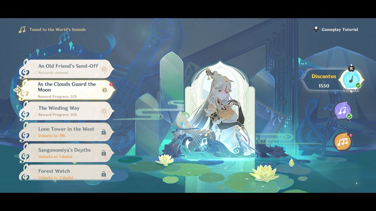 As the Clouds Guard the Moon - Normal Difficulty