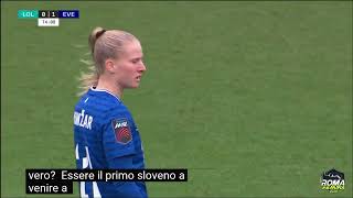 Addio a Zara Kramzar per € 290k (Record) • Debutto Everton women