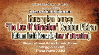  Loa Accelerator  Menerapkan Konsep The Law Of Attraction hukum Tarik Menarik Kedalam Pikiran