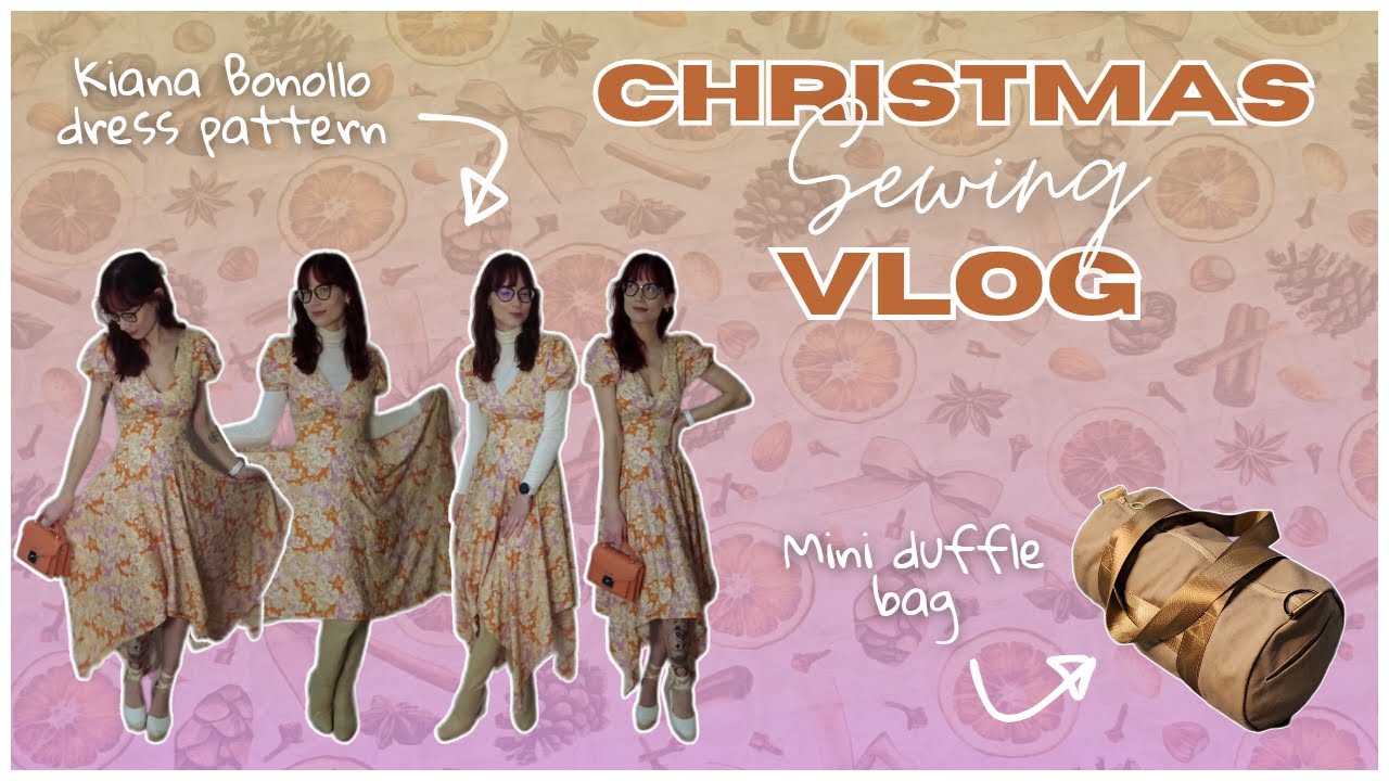 Christmas Week Sewing Vlog | Christmas 2025