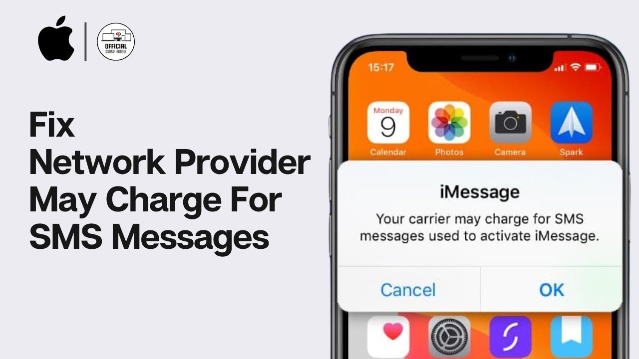 FIX Your Network Provider May Charge For SMS Messages Used To Activate fix-your-network-provider-may-charge-for-sms-messages-used-to-activate
