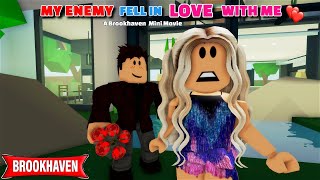 MY ENEMY FELL IN LOVE WITH ME...!!!| Brookhaven Movie Roblox | (VOICED)