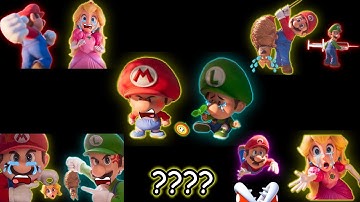 The Super Mario Bros. Movie [Super Mario Compilation] Sound Variations
