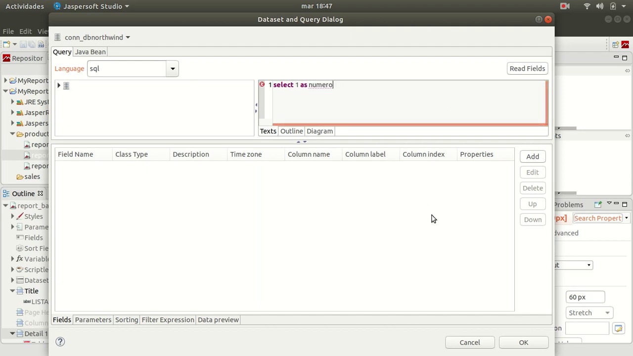 10. Tablas en JasperReport 1/2 YouTube