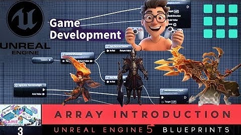 Introduction 🥳 Of Array In Unreal Engine Part:- 2|| Video :- 2 Of My Game Development 🎲Journey 🧳