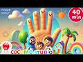 Finger Family Nursery Rhymes 40 Minute Compilation ✋🎵 | Preschool Learning Songs for Kids