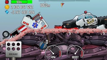 Hill Climb Racing - Gameplay Walkthrough Part 7- Jeep (iOS, Android) #games #cartoon #hillclimb