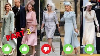 Royal Tops & Flops: outfits at King Charles III Coronation  [ PART TWO]