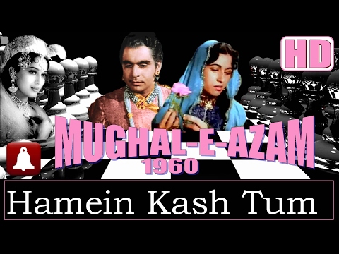 Humein Kash Tumse Mohabbat (HD) (Dolby Digital) - Lata - Mughal-E-Azam 1960 - Music by Naushad
