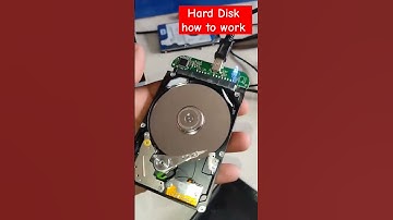 hard disk 🤔 how to work #shorts #hdd