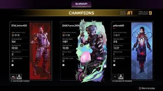 Solo Wiping Last 2 Squads In Apex Legends By Pro Lifeline Player