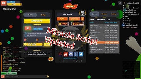 Agma.io : Miracle Scripts for Agma.io !!!