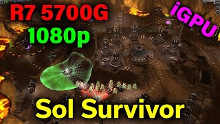 Sol Survivor — 1080p High Detail — No GPU Required! — Ryzen 7 5700G w/ Radeon Graphics