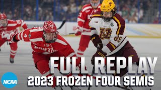 Minnesota vs. Boston U: 2023 NCAA Men's Frozen Four semifinal | FULL REPLAY