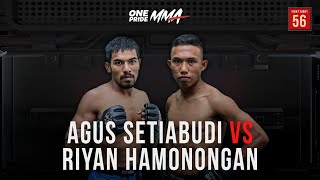 Sengit dan Dramatis! Agus Setiabudi Vs Riyan Hamonongan | Full Fight One Pride MMA FN 56