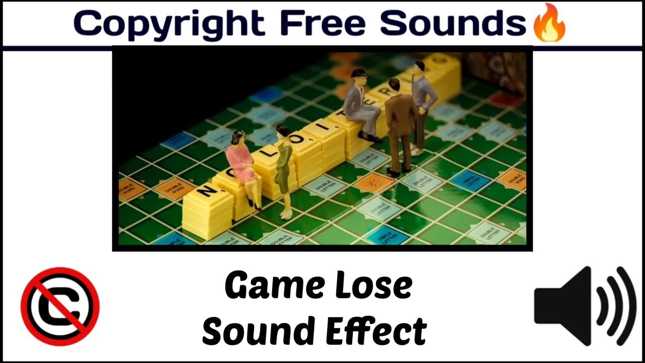 Game Lose Sound Effect / Popular Sound / nocopyright [Copyright Free