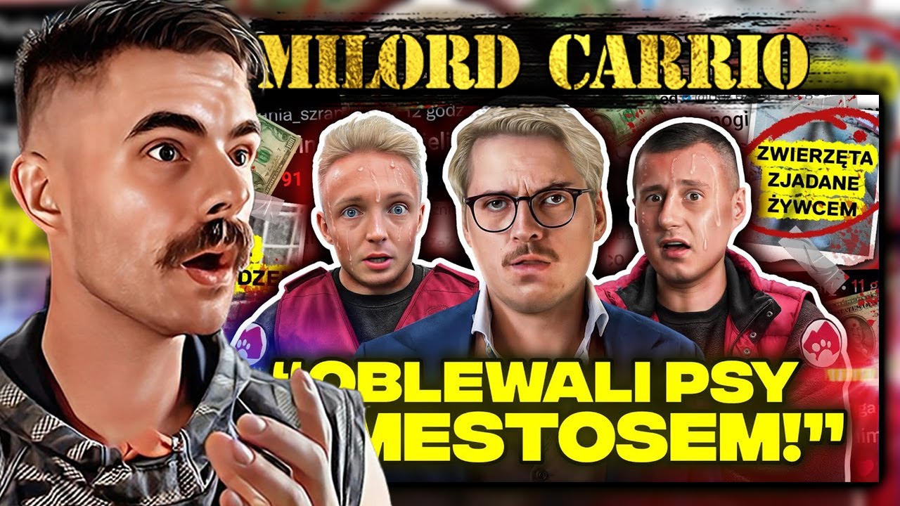 Carrioner o Kukoldzie Gerwazym i DIOZ oblewa psy DOMESTOSEM