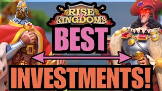 MASSIVE Commander Investment List UPDATE! Who to Invest in! Rise of Kingdoms