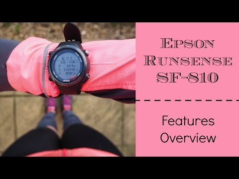 Epson Runsense SF-810 - Features Overview | Laura : Fat 2 Fit