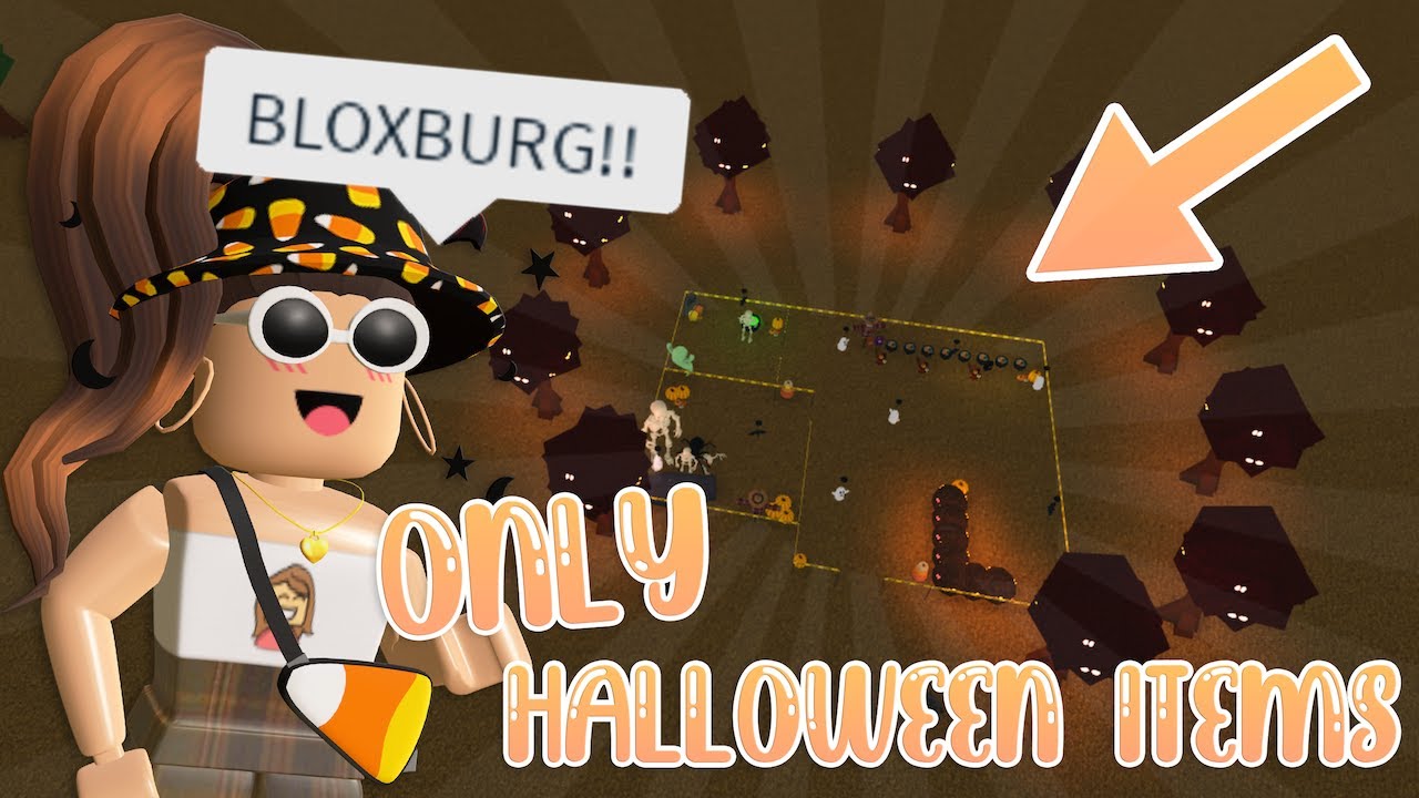 Building A House With Only HALLOWEEN ITEMS (BLOXBURG) YouTube Building A House With Only HALLOWEEN ITEMS (BLOXBURG) YouTube