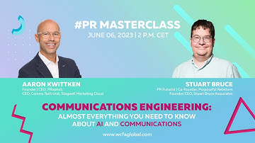 PR Masterclass on AI and Communications