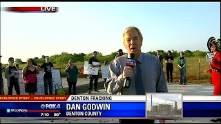 Residents protest Denton fracking ban repeal