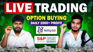 🔴 Live Trading in Telugu | Nifty BankNifty Sensex Gold BTC Stocks &amp; Forex | Live Scalping Entries