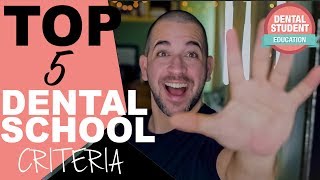 Dental School Application | 5 Tips