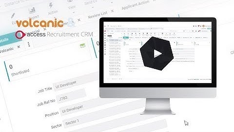 Candidate Attraction and CRM - Access & Volcanic