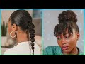 🌸Cute 10 Minute Hairstyles for Natural Hair🌸 | GREAT FOR SCHOOL&WORK | Natural Hairstyles 2021