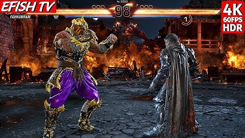 Fahkumram vs Clive Final Fantasy XVI (Hardest AI) - Tekken 8