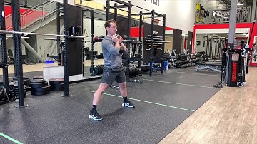 DB Goblet Alternating Lateral Squats