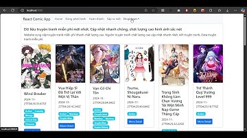 Bài 7 : Thể loại - React Truyện Tranh API