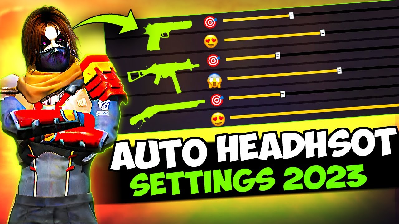99% Headshot Rate Trick😱😍Only Red Number Hack - Garena Free Fire 