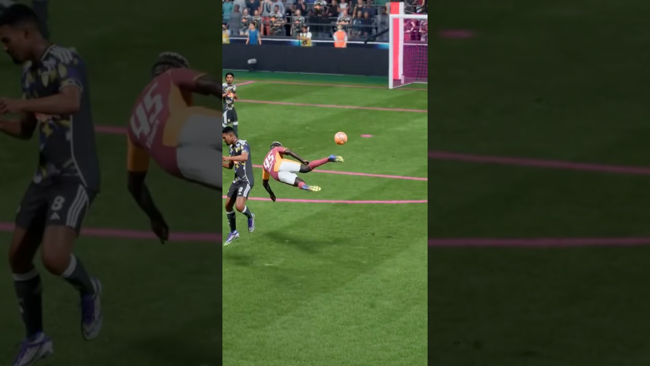 FC26 Arda Güler Rabona Pas Osimhen Vole Vuruşuyla Doksana Gol Atmak 