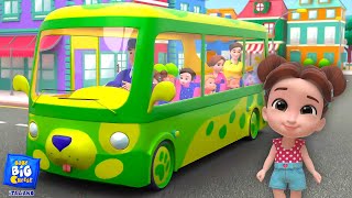 Ruote sull' autobus canzone + AltroVideo di apprendimento Per bambini