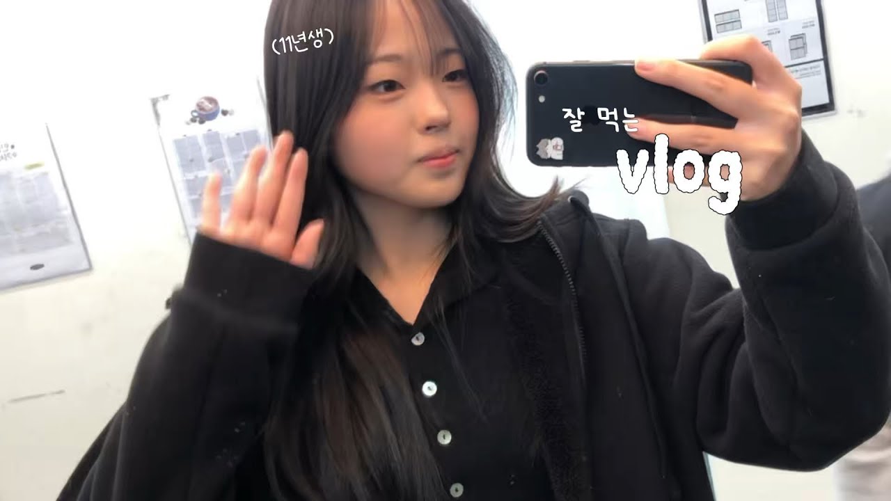 먹방vlog. 세상에 맛있는게 왜이리 많아..🫶🏻 | 최애쌤을 만나다..🥺 | 불닭&타코야끼 | 콰삭킹 치킨 | 신전 떡볶이 | 11년생 먹방 