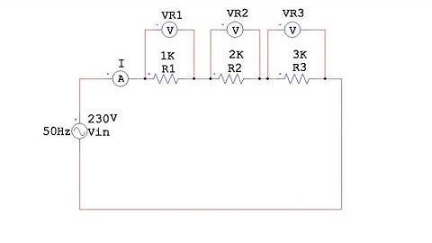Simulation of simple circuit using PSIM Software