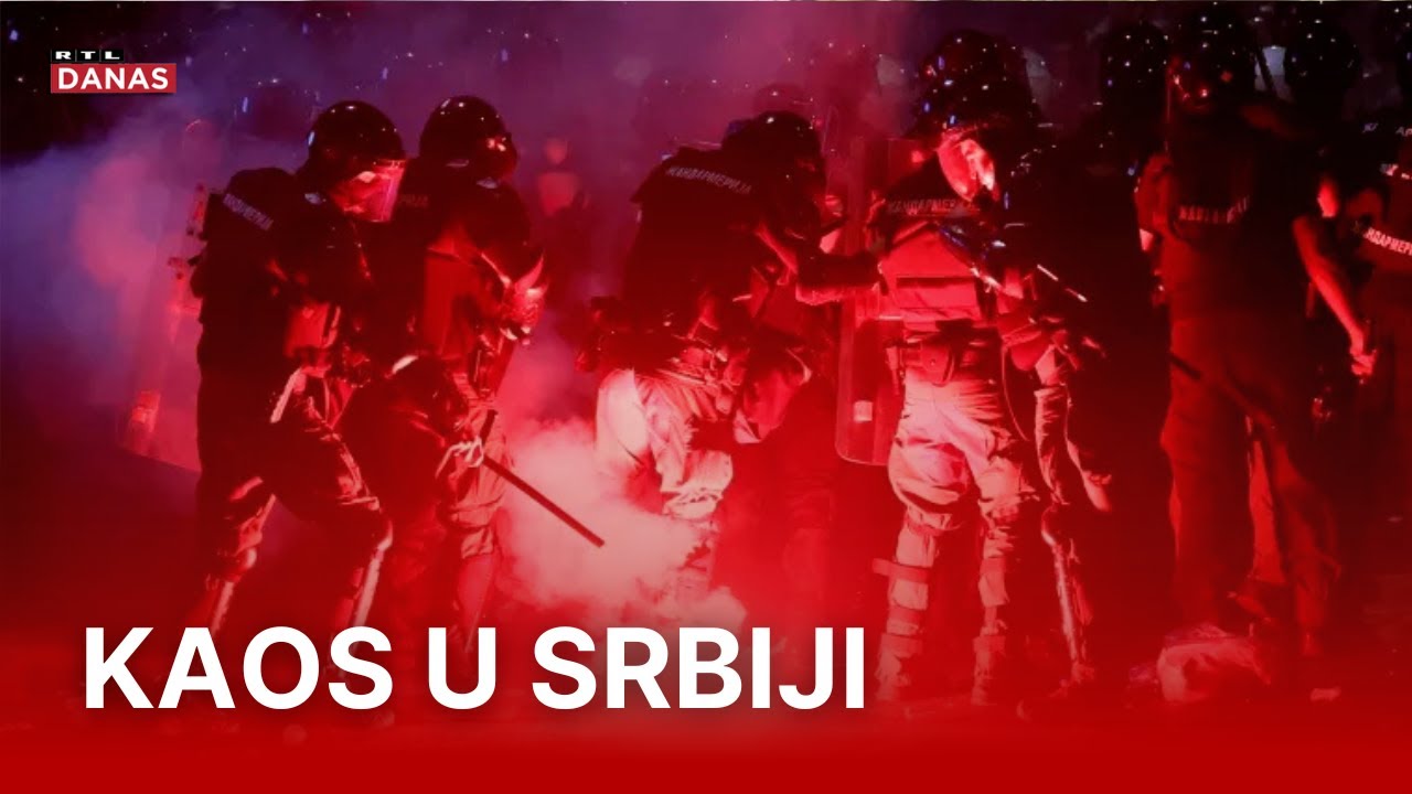 Od mirnog prosvjeda do pendreka i suzavca, evo kako je izgledala krvava noć u Beogradu | RTL Danas