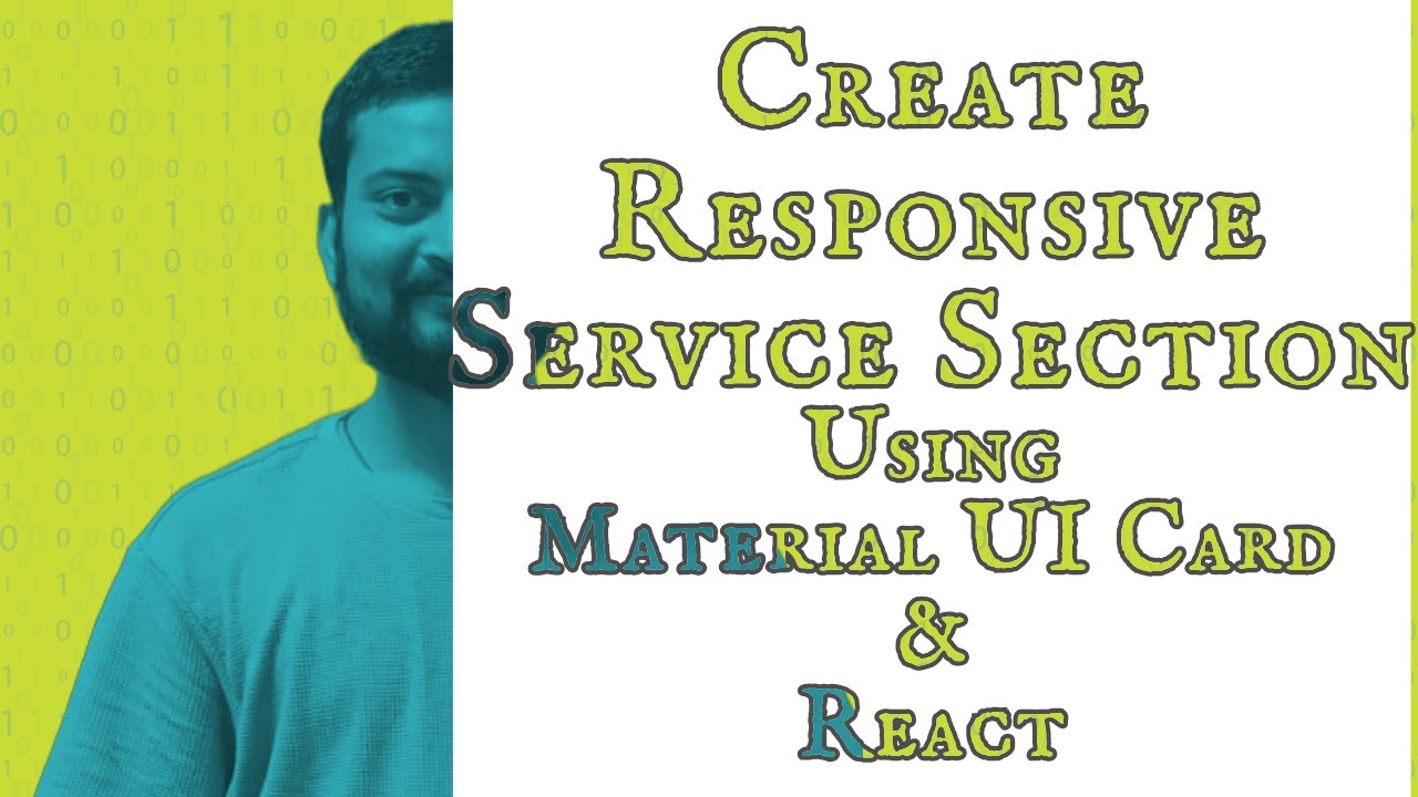Responsive Services Section | Website Development Part 4 | React ...