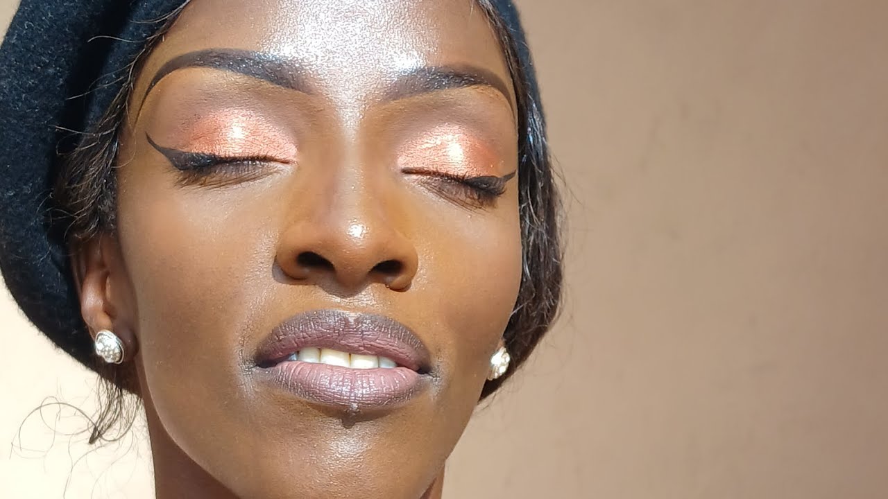 EASY STEP BY STEP SUBTLE BEGINNER MAKEUP FOR DARKSKINNED WOMEN