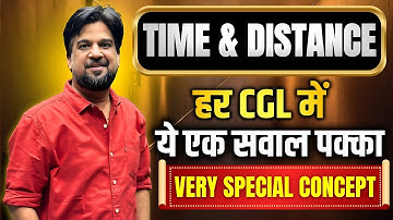 100% आने वाला Time & Distance Question | SSC CGL 2025 | By Insp Mohit Goyal Sir
