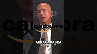 How did Jeff Bezos name Amazon?