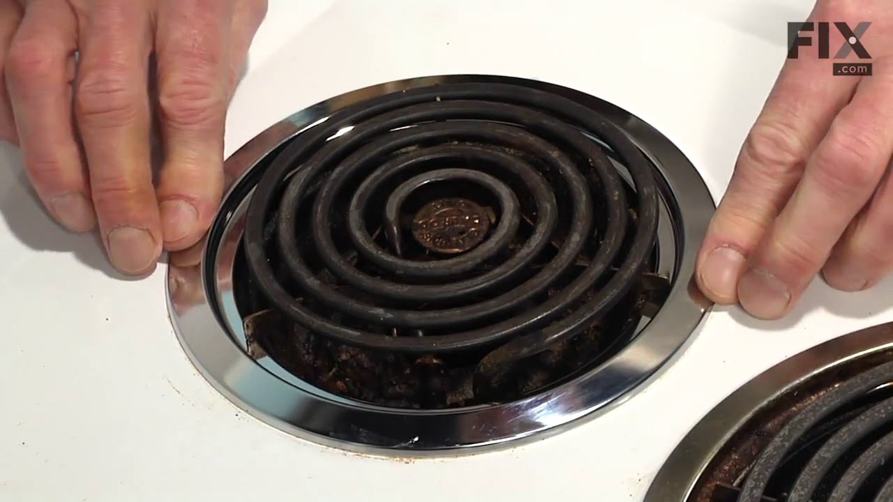 Electric Stove Burners and Drip Pans Replacement - iFixit Repair Guide