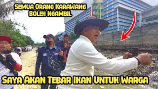 Lurah Jujun Akan Tebar Ikan Untuk Warga || Siapa Saja Boleh Ambil Asal Jangan Di Jual || Normalisasi