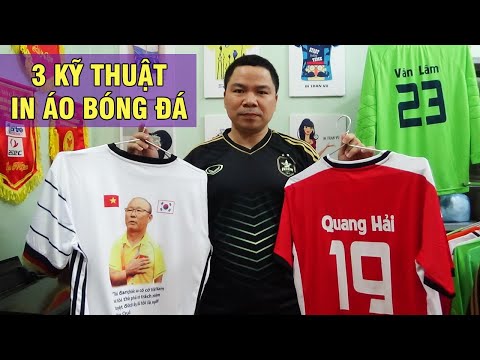 Video Cách in áo bóng đá tại nhà: In lụa áo bóng đá, in... - youtube