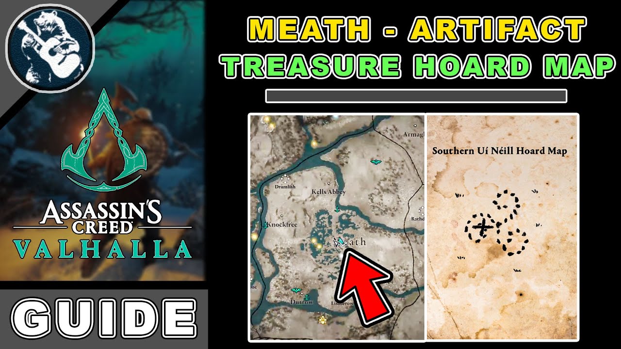 Southern Ui Neill Hoard Map Location Solution In Assassins Creed