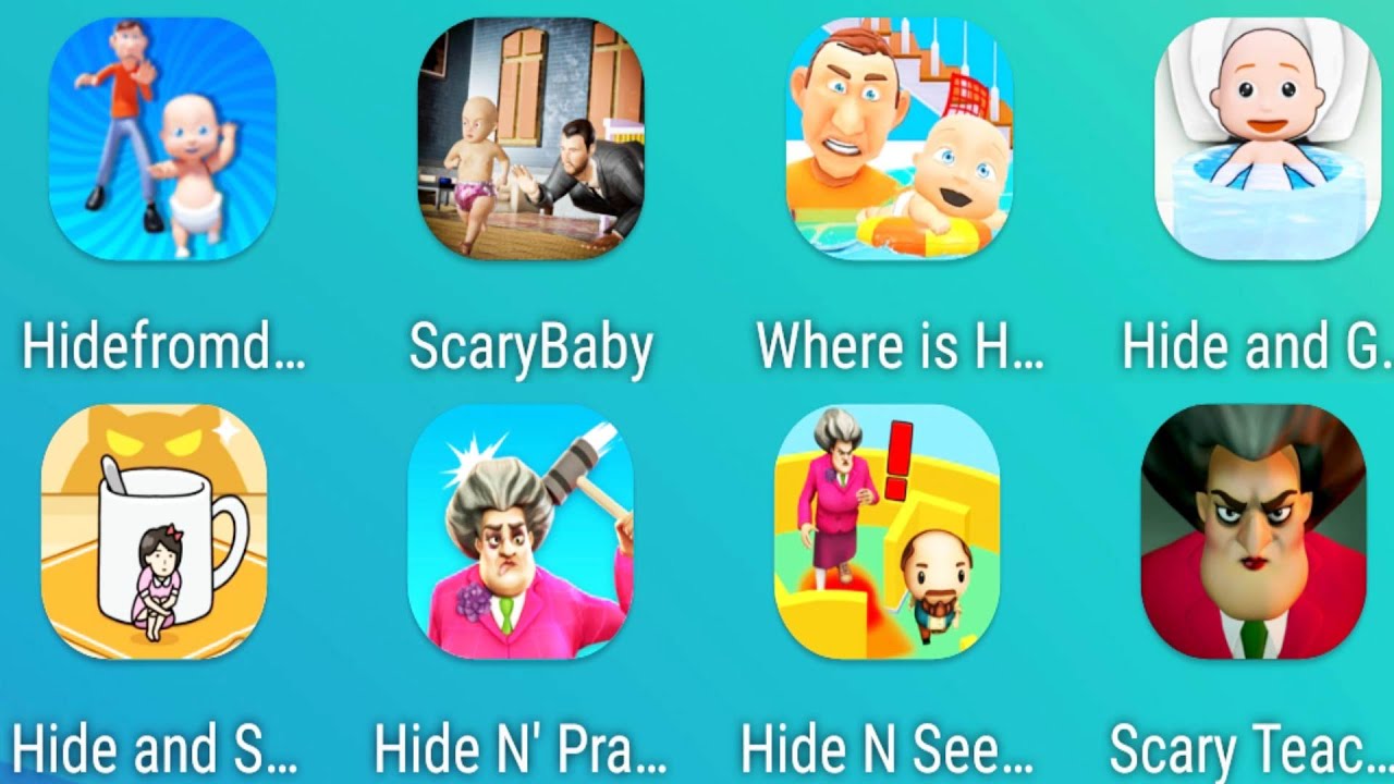 Hide 'N Seek :Scary Teacher 3D – Apps on Google Play