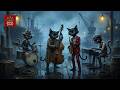 Rainy Harbor Jazz – Smooth Sax & Deep Bass for Late Night Relaxation