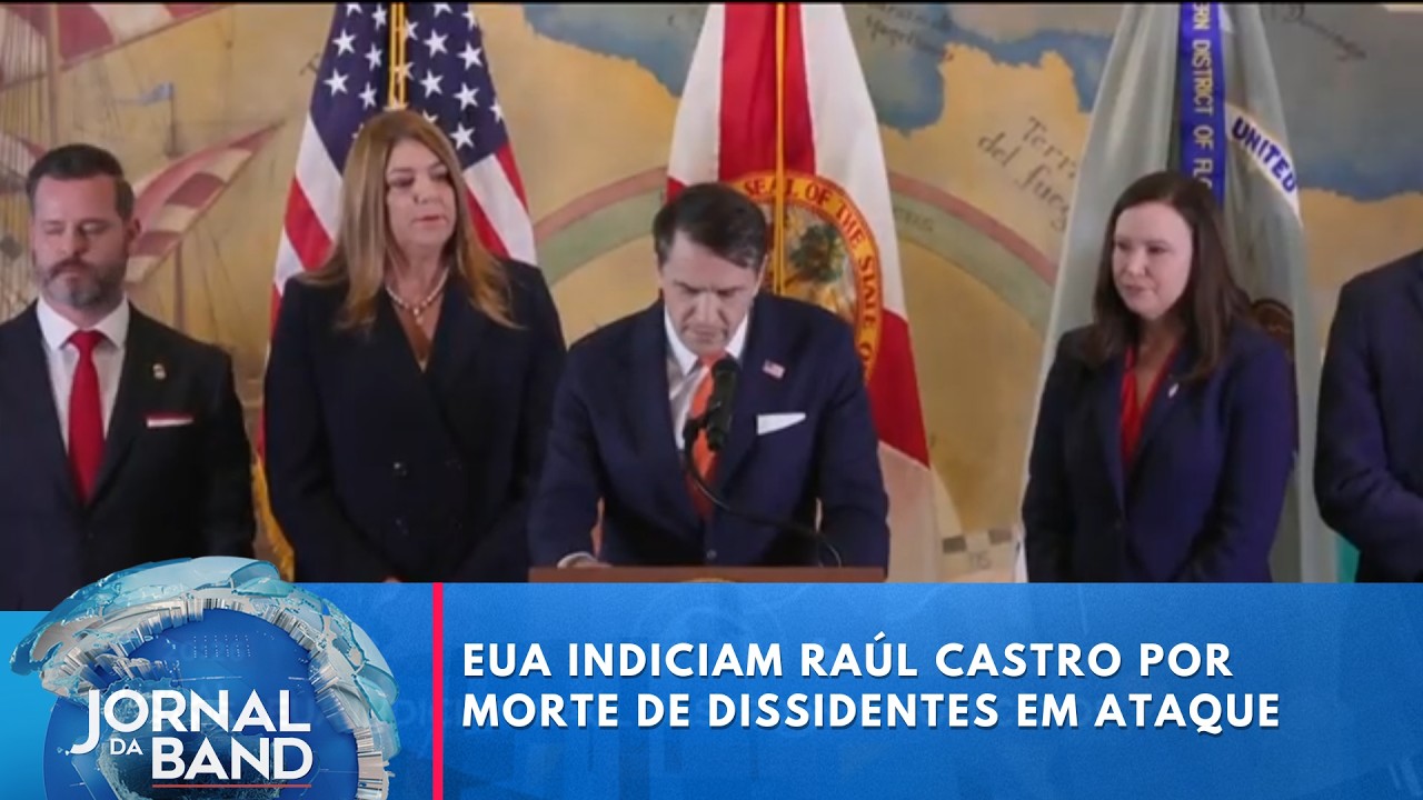 EUA indiciam Raúl Castro por morte de dissidentes em ataque de 1996 | Jornal da Band